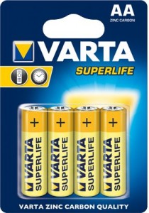  Varta Superlife AA BLI 4 Zink-Carbon