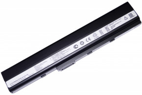  Elements   Asus A40 A42 A52 A62 B53 F85 K42 K52 K62 A32-N82 A42-K52 14.8V 4400mAh,  (K42-4S2P-4400)