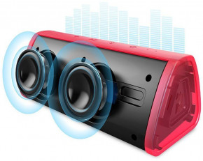   Mifa A10 Outdoor Bluetooth Speaker Red 3