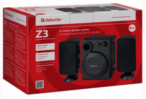   Defender 1 2.1 Z3 4W USB Black 4