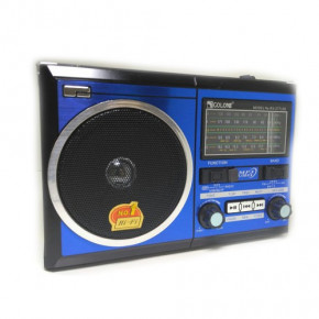   Golon RX-277LSD Solar MP3 USB Blue