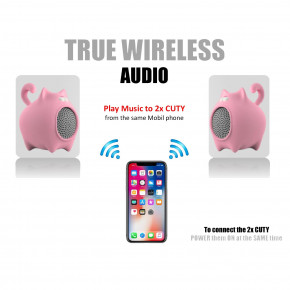  Bluetooth- iDance Cuty Cat 10W Pink (CB10PK) 4