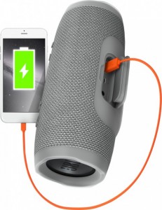   JBL Charge 3 Waterproof  (JBLCHARGE3GRAY) 4