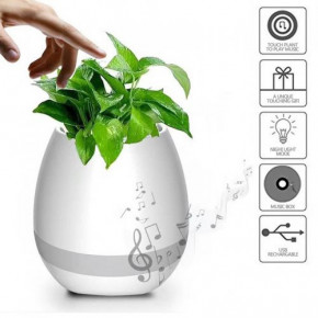   SPS Music Pots Plant BT White 3