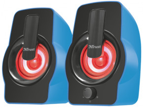   Trust Gemi RGB 2.0 speaker set blue 4