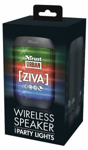   Trust Ziva Wireless Bluetooth Speaker with party lights (21967) 5