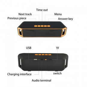   Ukc SC-208 BT Orange 4