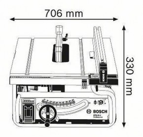   Bosch GTS 10 J (0601B30500) 4