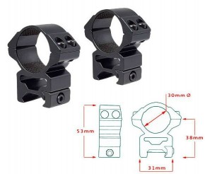    Hawke Matchmount Weaver/High (921329) 3