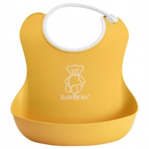  BabyBjorn Soft Bib 2 Green/Yellow 3