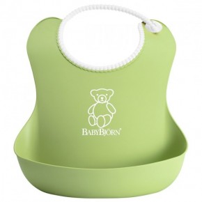  BabyBjorn Soft Bib 2 Green/Yellow 4