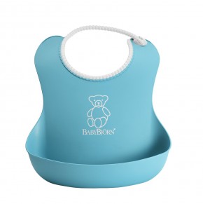  BabyBjorn Soft Bib 2 Orange/Turquoise 3