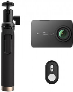 - Xiaomi Yi 4K Night International Edition + Selfie Stick Set Black