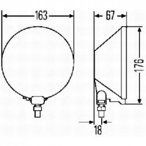      Hella Comet 500 1F4005750811 3