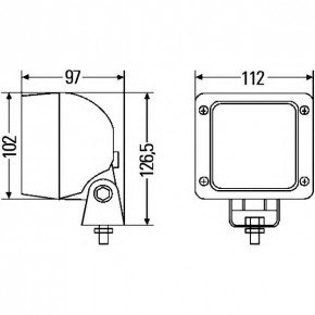    Hella External FF 1GA997506021 H3 3