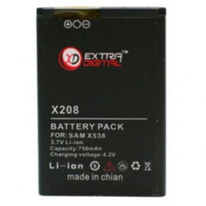   ExtraDigital Samsung SGH-X208 750 mAh (BMS6338)