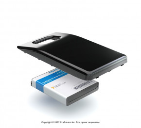  Craftmann Samsung GT-i9100 Galaxy S II 2800mAh Black  4