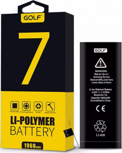  Golf iPhone 7 Battery 1960 mAh Black 3