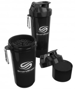  SmartShake Slim 500  Gunsmoke Black