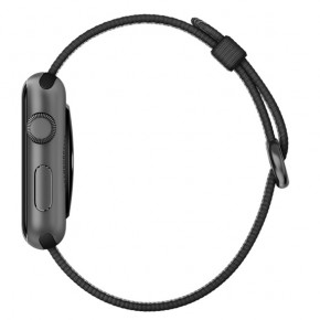  Apple Watch Woven Nylon 38mm Black (MM9R2) 5