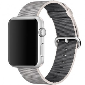  Apple Watch Woven Nylon 38mm Pearl (MM9R2) 4