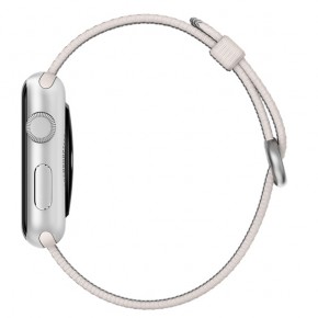  Apple Watch Woven Nylon 38mm Pearl (MM9R2) 5