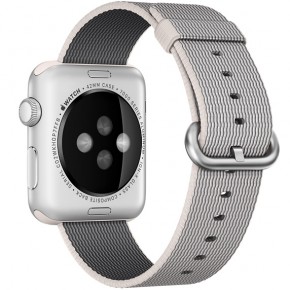  Apple Watch Woven Nylon 38mm Pearl (MM9R2) 6