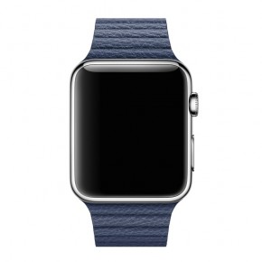   Apple Watch Leather Loop 42mm Large Midnight Blue (MMAT2) 3