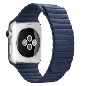   Apple Watch Leather Loop 42mm Large Midnight Blue (MMAT2) 6