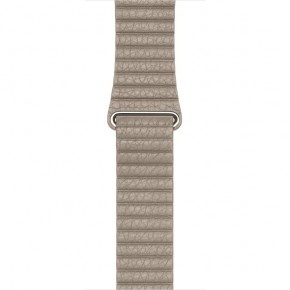   Apple Watch Leather Loop 42mm Large Stone (MMAT2)