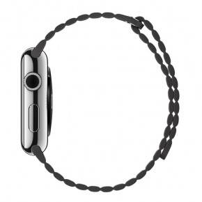   Apple Watch Leather Loop 42mm Large Storm Gray (MMAT2) 5