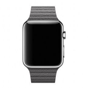   Apple Watch Leather Loop 42mm Medium Storm Gray (MMAT2) 3