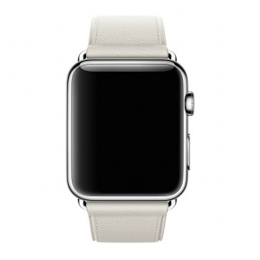  Apple Watch Classic Buckle 42mm White (MMHE2) 3