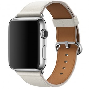  Apple Watch Classic Buckle 42mm White (MMHE2) 4