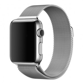  Apple Watch Milanese Loop 38mm Silver (MJ5E2) 4