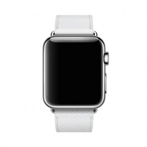  Single Tour  AppleWatchHermes 38mm Blanc (MMML2) 3