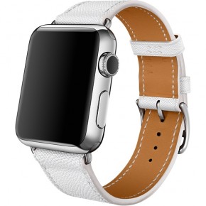  Single Tour  AppleWatchHermes 38mm Blanc (MMML2) 4