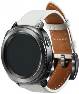  Samsung Gear Classic Leather White (GP-R600BREEBAC) 4