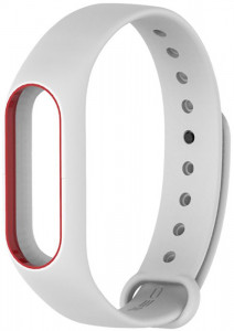   - UWatch Xiaomi Mi Band 2 White/Red Line