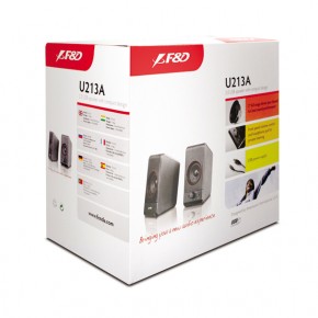   F&D U213A USB Black 3