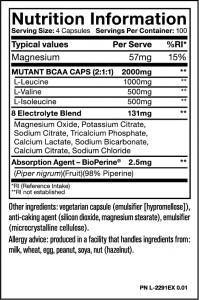  Mutant BCAA 400 