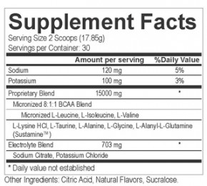  USP Labs Modern Bcaa Water 535,5g 5