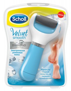    Scholl Velvet Smooth Diamond Crystals Blue (5052197029802)