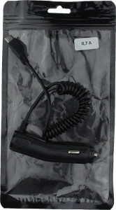   TOTO TZN-65 Car charger MicroUsb 700 mA 1.2m Black 3