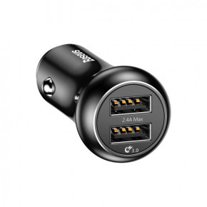   Baseus Dual-U Quick Charge Black 3