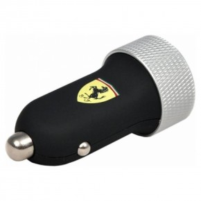    Ferrari 2-USB 2.1A with Apple Connector 30-pin/Lightning Black (FERUCC2UPBL) 3