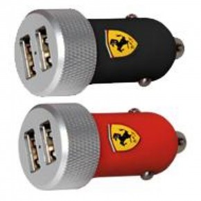    Ferrari 2-USB 2.1A with Apple Connector 30-pin/Lightning Black (FERUCC2UPBL) 5