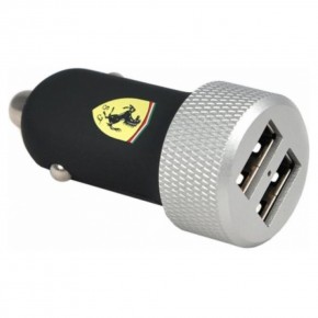    Ferrari 2-USB 2.1A with Apple Connector 30-pin/Lightning Black (FERUCC2UPBL) 6