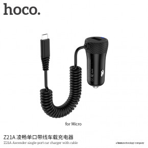   Hoco Micro cable Z21A 1USB Black