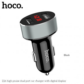   Hoco Z26 2USB White